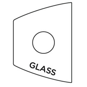 Glass Single End Lid