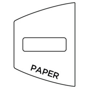 Paper Single End Lid