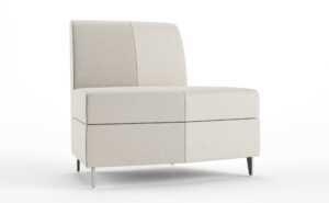 45° Convex Chair Armless