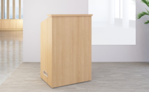 Union Floor Mobile Lectern, Think
