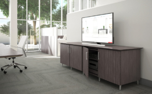 Union Electronic Storage Credenza, Aven