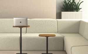 Transit Height Adjustable Tablet Table, Doric