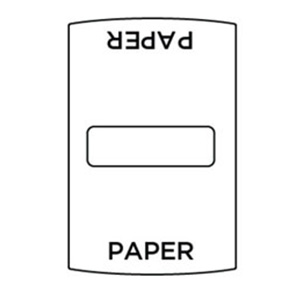 Paper Double Center Lid