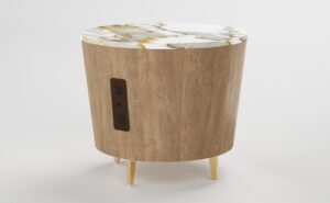 Tapered Round w/Side Power & Synk2 Legs