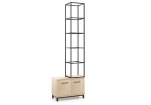 1 Wide x 5 High Unit w/Storage